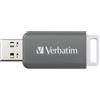 ‎VERBATIM CORPORATION Verbatim DataBar - Chiavetta USB compatta con memoria dati da 128 GB, chiavetta