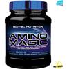 SCITEC NUTRITION SCITEC Amino Magic 500 g aminoacidi ramificati essenziali bcaa + Arginina