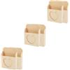 3 Pack Ritagli Di Legno Non Finiti Bomboniere Per Feste Compleanno