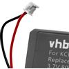 vhbw Batteria per Sony PS4 Dualshock V2 CUH-ZCT2 CUH-ZCT2H CUH-ZCT2J 800mAh