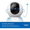 TP-LINK Telecamera WiFi 2K 3MP TP-Link Tapo TC71 Pan Tilt 360° Visione Notturna Alexa