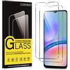 Coiwxmoi 2 Pezzi Vetro Temperato per Samsung Galaxy A05s 6.7" Pellicola Protteti