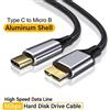 Cavo USB 3.0 Tipo A a Micro B 5Gbps per Hard Disk Esterno HDD Samsung/Toshiba