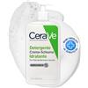 Cerave Olio Detergente Crema-Schiuma Idratante, per Pelli Da Normali a Secche, A