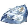 Diederichs Faro anteriore sx CLIO 04-09 bordo grigio DEPO H7+H1 reg el 7701057654