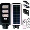 jortan lampione stradale faro a led 180W con pannello solare telecomando crepuscolare