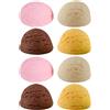 2 PCS Bomboniere Finte Per Gelato Gelatto Cibo Artificiale Simulato
