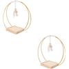 2 Pack Portavasi Da Appendere Fioriera Sospesa Rastrelliere Appeso Di