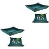 2 Pack Tappetino Per Giardinaggio Da Invasatura Interni Vaso Fiori