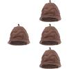 Cappello da sauna 4 pezzi Cappello alla moda per sauna Cappello da sauna per