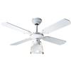 Perenz Ventilatore soffitto con luce White (1 luce - 60 W - E27) (105x42cm) 7064 B