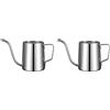 2 Pack Pentola Beccuccio Stretto Bollitore Portatile Caffettiera