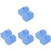 4 Pack Pacco Congelatore Custodia Raffreddamento Borsa Del Ghiaccio