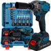 AVVITATORE BULLONI AD IMPULSI A DOPPIA BATTERIA 48V PISTOLA PNEUMATICO AUTO