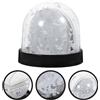 3 Pack Sfere Di Neve Fai Da Te Palla Sublimazione Kit Artigianale Per