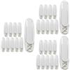 Set of 3 Porta Prese Parete Ciabatta Elettrica Rack Socket Della Presa Muro