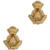 2 Pieces Statue Scimmie Soprammobile Scimmia Decoro in Resina Figurina