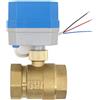 OemClima 12v 2 tipi di connessione Valvola a sfera motorizzata 12v dc normalmente chiuso