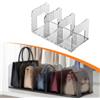 Organizer per Borse per Armadio, Divisorio per Mensole, Separatore per Borse,