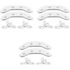 Set of 3 Patch Antiusura Sul Tallone Scarpe Piastre Del Ferro Di Cavallo