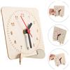5 Pack Quadrante in Legno Orologio Decorativo Vuoto Forniture Per