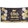 40 Addobbi Feste Compleanno Buon Striscione Sfondo Decorativo