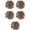 5 Pieces Ciondolo A Campana Unico Mini Campanacci Per Mucche Campane D'epoca