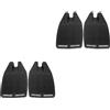 2 Pairs Pedana Poggiapiedi Carrozzina Sostituzione Sedia Rotelle Freni