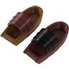 2 Pack Barca Da Pesca Galleggiante Con Tendalino Mini Per Scrivania