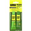 UHU 11525 Plus Adesivo Epossidico Confezione da 1 Plus Endfest 90min - 2x15ml Single