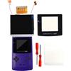 Drop In 2.45" Menu IPS Backlight LCD Kit For Gameboy Color GBC No Weld No Trim