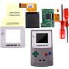22 Colors GBC 5 Level Brightness Backlight LCD Screen Kit& GBC Shell -White Lens