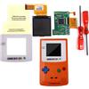 22 Colors GBC 5 Level Brightness Backlight LCD Screen Kit& GBC Shell -White Lens