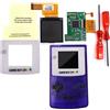22 Colors GBC 5 Level Brightness Backlight LCD Screen Kit& GBC Shell -White Lens
