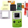 22 Colors GBC 5 Level Brightness Backlight LCD Screen Kit& GBC Shell -White Lens