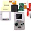22 Colors GBC 5 Level Brightness Backlight LCD Screen Kit& GBC Shell -White Lens