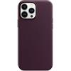 Apple Originale/Ufficiale Apple IPHONE 13 Pro Max Pelle Magsafe Case - Scuro Ciliegia