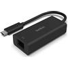 Belkin Adattatore USB C/Ethernet 2,5 Gb, Adattatore Di Rete Da Thunderbolt 3 E 4