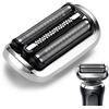 Nicewat 73S Testina di Ricambio per Br-aun Serie 7, Argento | Compatibili con Series 7 7