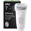 Braun Silk-Épil 7 Epilatore Elettrico Donna, 7-011, Argento