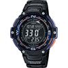 Casio Orologio CASIO SGW-100-2BER Chrono Bussola Termometro Silicone Nero Sub 200mt