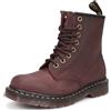 Dr. Martens 1460 Crazy Horse Bordeaux - Taglia 37 [4 US 23cm] Scarpe Donna
