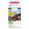 Kimbo 120 Cialde Caffè Compostabili ESE Espresso Decaf 8 Confezioni da 15 Cialde