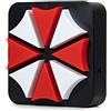 Numskull Lampada 3D Resident Evil Umbrella Corp da Parete - Luce Ambientale in Plastica per Camera, Studio, Casa, Ufficio - Merchandising Ufficiale Capcom