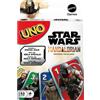 Mattel Games UNO Star Wars, Gioco di carte per 2-10 giocatori, 7+ anni | Mazzo i