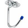 MAKA Gancio Porta Bicicletta a Soffitto Zincato Portabici 160kg 130x62x9mm