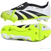 adidas Scarpe calcio bambino fisse Adidas Predator League FT JP9916 Bianco-Nero-Gialla
