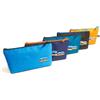 TrAdE Shop Traesio ASTUCCIO SCUOLA UFFICIO CUSTODIA PIATTA A 5 COLORI CON CHIUSURA A CERNIERA 64150