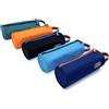TrAdE Shop Traesio ASTUCCIO TOMBOLINO GRANDE CILINDRO A 5 COLORI CON MANICO LATERALE SCUOLA UFFICIO