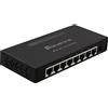 LevelOne Level One GEU-0822 network switch Unmanaged Gigabit Ethernet (10/100/1000) Black